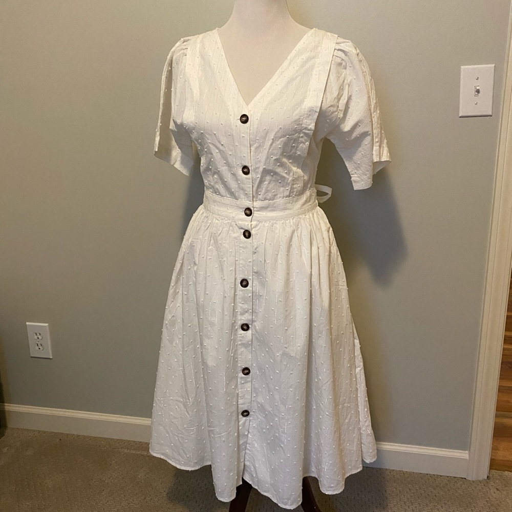 White dress